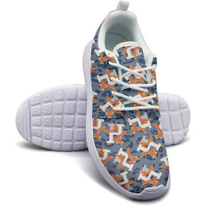 Camouflage Orange Star Baseball Girl Skateboard Casual Shoes Simple Classic Running Shoes