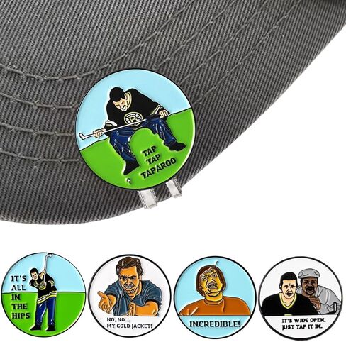 Golf Ball Marker with a Standard Magnetic Hat Clip, Funny Golf Ball Marker Hat Clip for Men Women, Premium Golf Gifts for Men Women, Golf Accessories for Golf Lovers in Saudi Arabia