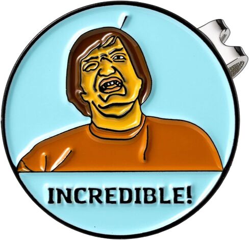 Golf Ball Marker with a Standard Magnetic Hat Clip, Funny Golf Ball Marker Hat Clip for Men Women, Premium Golf Gifts for Men Women, Golf Accessories for Golf Lovers in Saudi Arabia