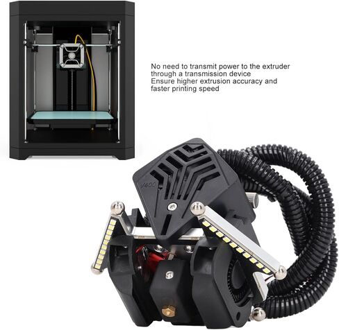 Direct Drive Extruder for V400 Auto Leveling Fast Printing, Compatible with ABS, PLA, PETG, with Intelligent Current Matching and Premium ABS Material in Saudi Arabia