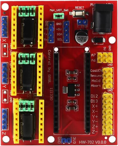 4pcs CNC Shield V4 Engraving Machine Compatible with Arduino Nano 3.0 / A4988 Driver Expansion Board Module for The 3D Printer DIY Kit in Saudi Arabia