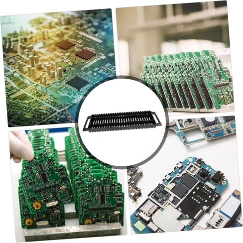 2 قطعة لوحة دوائر كهربائية تجفيف الرف PCB مجلس جبل الاستاتيكيه PCB صينية شريط ثابت الإطار PCB رف الاستاتيكيه ESD تداول رف الرف المزدوج الأذن مكافحة ساكنة رف البليت بكلتا الأذنين in Kuwait
