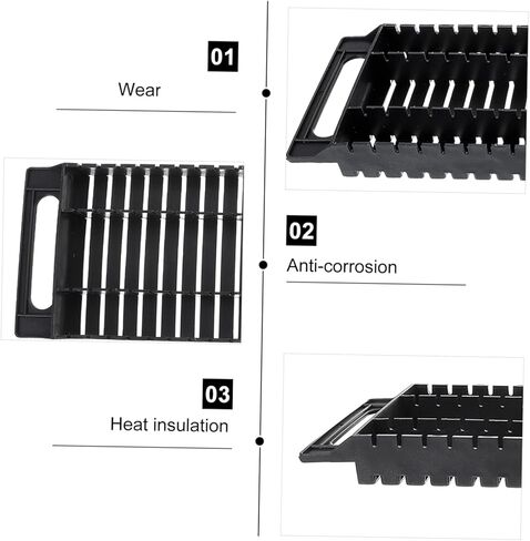 2 قطعة لوحة دوائر كهربائية تجفيف الرف PCB مجلس جبل الاستاتيكيه PCB صينية شريط ثابت الإطار PCB رف الاستاتيكيه ESD تداول رف الرف المزدوج الأذن مكافحة ساكنة رف البليت بكلتا الأذنين in Kuwait