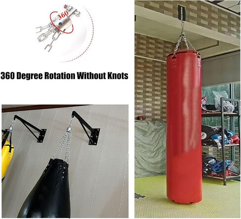 Hanger Sandbag Spinner Chain (Large/Small) Stainless Steel Sparring Boxing Mountaineering Spring Hooks for Heavy Bags Gym Swing Trapeze and Hammocks in Saudi Arabia