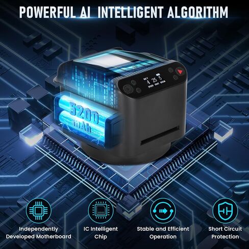 موزع بطاقات أوتوماتيكي وموزع بطاقات 2 في 1،360 درجة، موزع بطاقات بطابقين مع جهاز تحكم لاسلكي، هادئ للغاية، قابل لإعادة الشحن، يعمل مع UNO، بيتزا جبن الماعز تاكو كات، خمسة تيجان، صفقة مونوبولي، إلخ in Kuwait