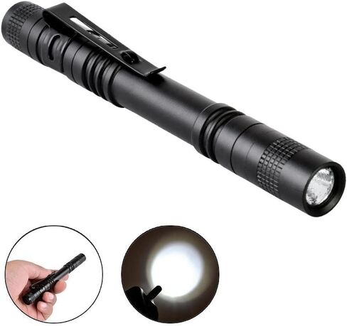 10 Pack LED Pen Light Flashlight, Portable Mini Pen Flashlight with Clip, Medical Penlight Pocket Flashlight for Nurses Inspection, Emergency in Saudi Arabia