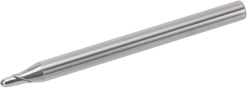 MYS Cermet Ball Nose End Mill -2 Flute-0.5mm, 0.75mm, 1.25mm, 1mm, 1.5mm for Drill Press & Milling Machine,CNC Router Bits Carbide Speed Square for Medium &Low-Carbon Steel (R1-L50-D4) in Saudi Arabia
