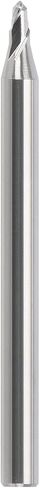 MYS Cermet Ball Nose End Mill -2 Flute-0.5mm, 0.75mm, 1.25mm, 1mm, 1.5mm for Drill Press & Milling Machine,CNC Router Bits Carbide Speed Square for Medium &Low-Carbon Steel (R1-L50-D4) in Saudi Arabia