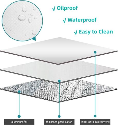 6 عبوات من أكياس التبريد المعزولة، حقيبة تسوق بقالة مقاومة للماء وقابلة لإعادة الاستخدام مع سحاب، حقيبة توصيل طعام وردية لامعة محمولة للنزهات والنزهات in Kuwait