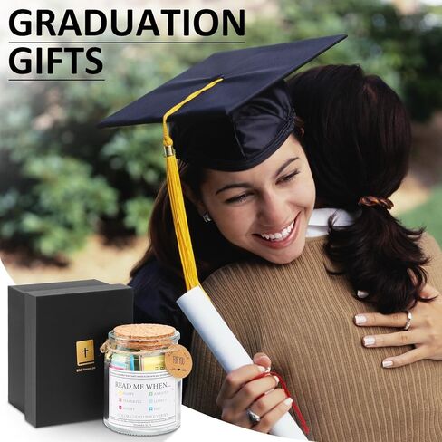 Graduation Gifts, Christian Gifts for Women, Bible Gifts Read Me When Bible Verse Jar for Emotions and Feelings, Daily Hope Prayer Scripture,Religious Faith Accessories Stuff in Saudi Arabia