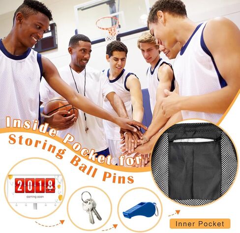 شبكة حقيبة كرة واحدة، 1P/ 2P شبكة حقيبة كرة السلة مع جيب بسحاب، حقيبة ظهر بحمالة الرباط لحقيبة تخزين كرة السلة والكرة الطائرة in Kuwait