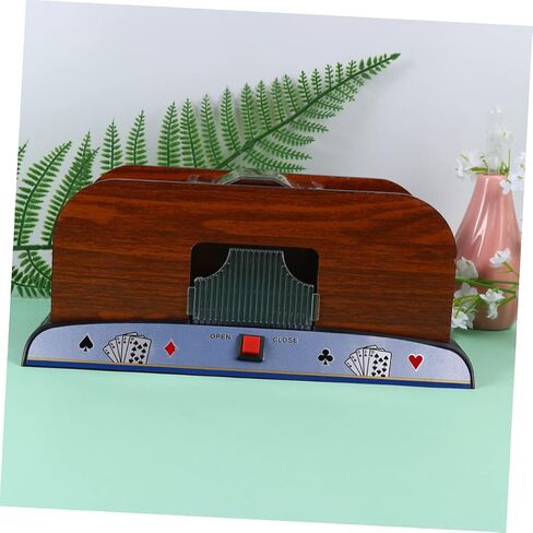 BESPORTBLE 1pc Poker Shuffling Cards Shuffler Machine Poker Shuffler 4 Deck Shuffler Canasta Shuffler Battery Operated Shuffler Battery Operated Card Shuffler E Tool Mixer Automatic in Saudi Arabia