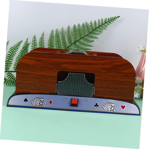 BESPORTBLE 1pc Poker Shuffling Cards Shuffler Machine Poker Shuffler 4 Deck Shuffler Canasta Shuffler Battery Operated Shuffler Battery Operated Card Shuffler E Tool Mixer Automatic in Saudi Arabia