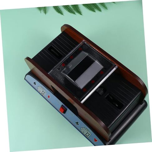 BESPORTBLE 1pc Poker Shuffling Cards Shuffler Machine Poker Shuffler 4 Deck Shuffler Canasta Shuffler Battery Operated Shuffler Battery Operated Card Shuffler E Tool Mixer Automatic in Saudi Arabia