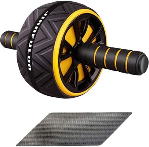 Ab Roller for Abs Workout, Ab Roller Wheel Exercise Equipment for Core Workout, Ab Wheel Roller for Home Gym, Ab Workout Equipment for Abdominal Exercise in Saudi Arabia