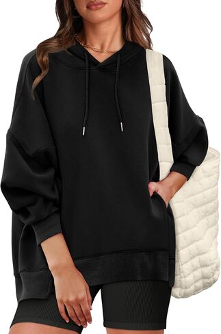 XIEERDUO Womens Oversized Hoodies Sweatshirt-Pullover Sweatshirts with Pockets Fall Outfits 2024 in Saudi Arabia