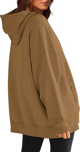 XIEERDUO Womens Oversized Hoodies Sweatshirt-Pullover Sweatshirts with Pockets Fall Outfits 2024 in Saudi Arabia