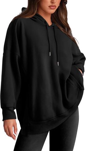 XIEERDUO Womens Oversized Hoodies Sweatshirt-Pullover Sweatshirts with Pockets Fall Outfits 2024 in Saudi Arabia