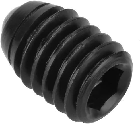 10Pcs M6 Screw Thread Hex, Vis Ressort Ball Detent Socket Carbon Steel Ball Spring Plungers Set (M6*10) (M6*8(10PCS)) in Saudi Arabia