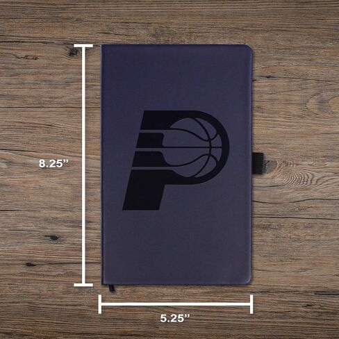 Rico Industries NBA Indiana Pacers Laser-Engraved Color Notepad, 5.25 x 8.25-inches in Saudi Arabia