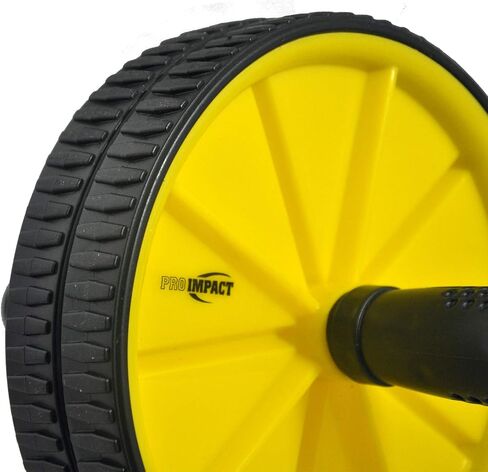 Abs Core Strength Roller Trainer - Abs Balancing - Non-Slip Handles - Double Wheel - Back Triceps Shoulders Exercise Equipment - Home Gym - Workout Fitness - Core Workout Men & Women in Saudi Arabia