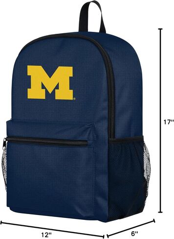 حقيبة ظهر بشعار FOCO Michigan Wolverines الأسطوري للرابطة الوطنية لرياضة الجامعات (NCAA). in Saudi Arabia