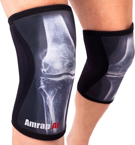 7mm Knee Sleeves (size XL - Pair) | Neoprene Knee Sleeve for Weightlifting Men and Women & Powerlifting | High-Performance Gym Reaper Knee Sleeves Compression Support for Squats, Weight Lifting in Saudi Arabia