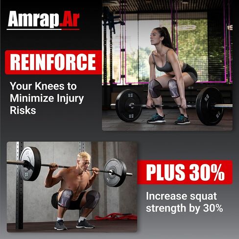 7mm Knee Sleeves (size XL - Pair) | Neoprene Knee Sleeve for Weightlifting Men and Women & Powerlifting | High-Performance Gym Reaper Knee Sleeves Compression Support for Squats, Weight Lifting in Saudi Arabia