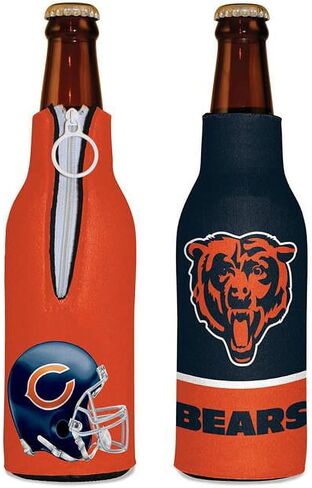 WinCraft NFL Chicago Bears Bottle Cooler, Team Colors, One Size in Saudi Arabia