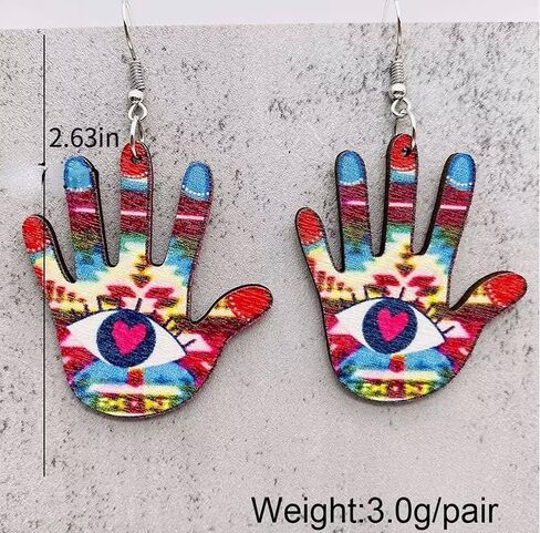 Zian Funny Frog Earrings Wooden Cute Tiny Dancer Beautiful Legs Ballet Earrings For Women Fashion Jewelry Accessories Charms in Saudi Arabia