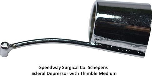 Schepens Scleral Depressor with Thimble Medium I Stainless Steel I Approx 50 mm in Saudi Arabia