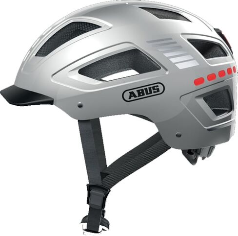 ABUS Hyban 2.0 with LED Light Adult Urban Helmet, CPSC Certified in Saudi Arabia