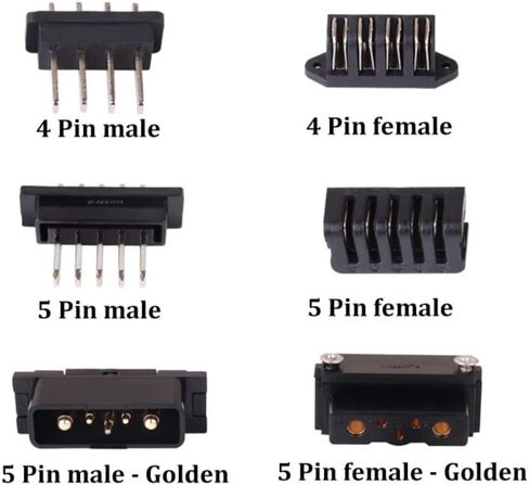 for hailong battery connector, ebike hailong battery power discharge connector Plug 4 Pins 5 Pins Male & Female Discharge Plug (5 Pins) in Saudi Arabia