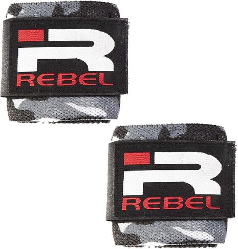 Iron Rebel Wrist Wraps - Lift Safely and Improve Performance with Wrist Support for Powerlifting, Bodybuilding or Training - for Men and Women (Pair) in Saudi Arabia