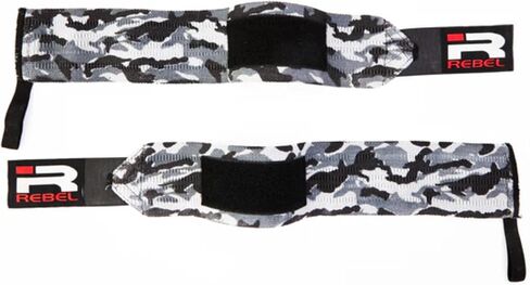 Iron Rebel Wrist Wraps - Lift Safely and Improve Performance with Wrist Support for Powerlifting, Bodybuilding or Training - for Men and Women (Pair) in Saudi Arabia