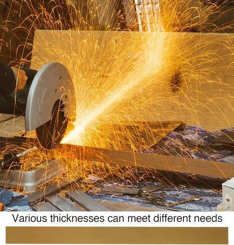 تشكيلة مخزون الرقائق النحاسية - 12 بوصة × 1 بوصة × 0.016 بوصة، 8 قطع من ألواح النحاس in Kuwait