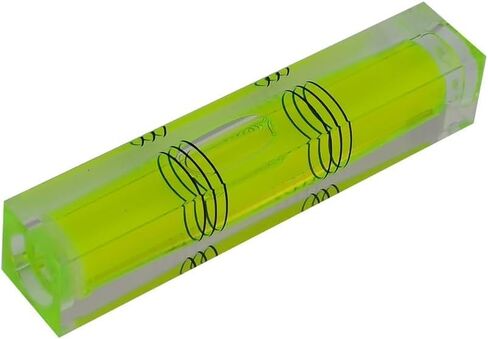 Triple line Extended Horizontal Test Level Bubble, Rectangular Horizontal Bubble (80X15X15MM) (Without magnet) in Saudi Arabia