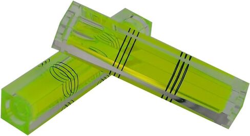 Triple line Extended Horizontal Test Level Bubble, Rectangular Horizontal Bubble (80X15X15MM) (Without magnet) in Saudi Arabia