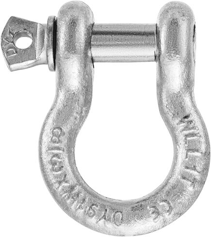 VEVOR 9215LBS 3/8" - 1/2" مجلدات السقاطة 9,215 رطل حمل عمل آمن، خطافات G70 وطول قابل للتعديل، لسلاسل الصف 70-80، ربط لأسفل، سحب، سحب، 4 عبوات، أحمر in Saudi Arabia