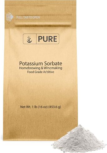 Pure Original Ingredients Potassium Sorbate (1 lb) Homebrewing & Winemaking, Food Grade Additive & Preservative in Saudi Arabia