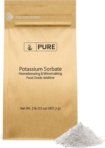Pure Original Ingredients Potassium Sorbate (1 lb) Homebrewing & Winemaking, Food Grade Additive & Preservative in Saudi Arabia