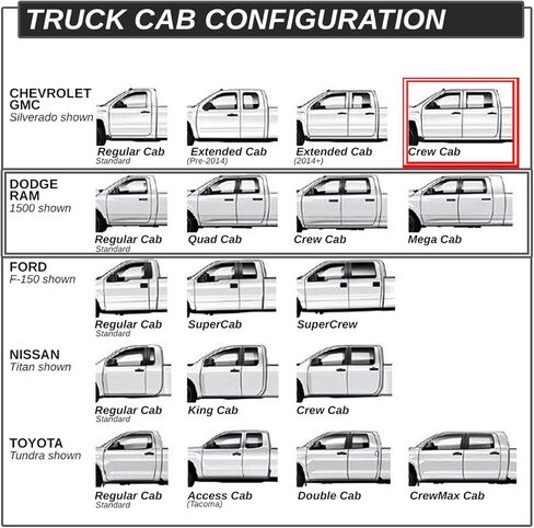 DNA MOTORING STEPB-GBP-002 3 Inches Wide Stainless Steel Side Step Nerf Bar Running Boards Compatible with 07-18 Silverado 1500/2500HD in Kuwait