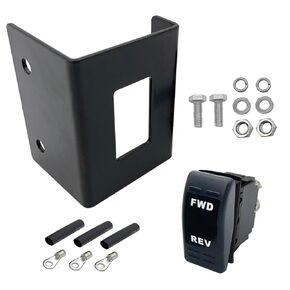 Momentary Rocker Switch 3014187 replacement 12V Forward and Reverse Switch SPDT for dump body tarp system anti-ice system with bracket 3014188