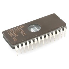 STMicroelectronics IC 27C512-70 EPROM 512K-Bit 70ns UV EPROM