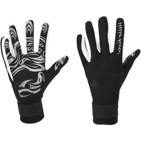 2MM Warm Neoprene Gloves Swimming Submersible Snorkeling Gloves Equipment Adult (S-Black)