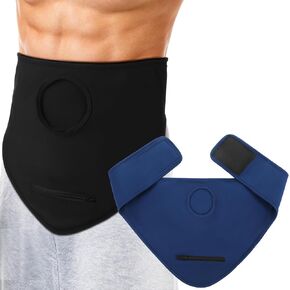 Liitrsh 2 Pcs Ostomy Bag Covers Ostomy Supplies Ostomy Wrap for Men Women Colostomy Bag Covers for Sport Swimming Showering