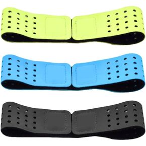 3PCS Heart Rate Monitor Replacement Straps, Adjustable Heart Rate Monitor Replacement Armband Strap for Indoor Outdoor Activity