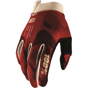 100% ITRACK Ultralight Motocross Gloves - Lightweight MX Dirt Bike & Powersport Racing Protective Gear