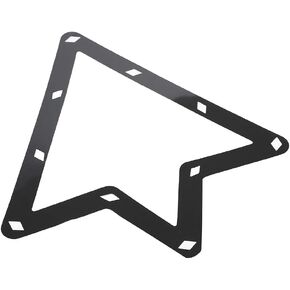6Pcs Set 9, Rack Ball Holder Positioning Magic Ball 10 Balls Billiard Rack Table Pool Cue Accessory