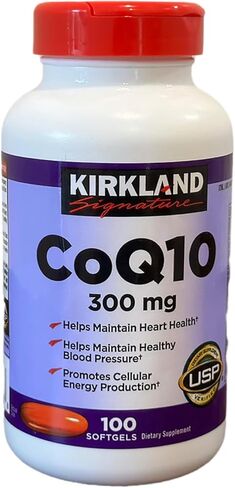 CoQ10 300 مجم، 100 كبسولة هلامية - تساعد في الحفاظ على ضغط الدم الصحي وتعزز إنتاج الطاقة، 100 قطعة (عبوة من قطعة واحدة) in Saudi Arabia
